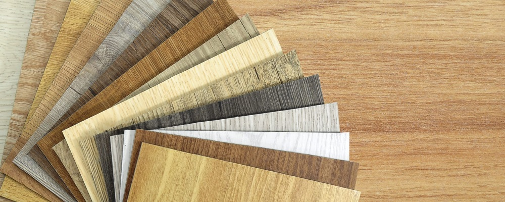 Different colors of Vinyl Flooring