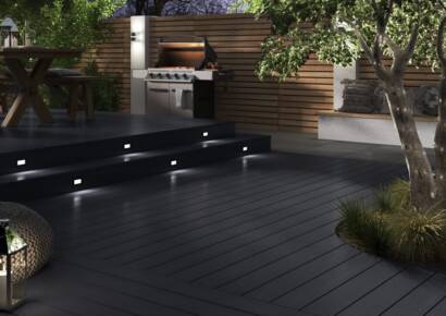 Black decking