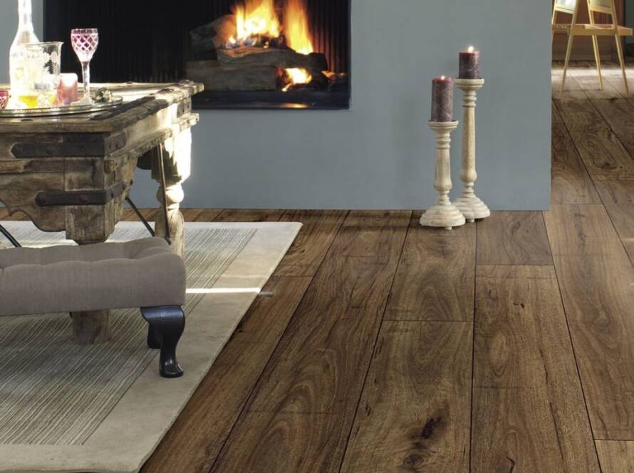 Wood flooring parquet