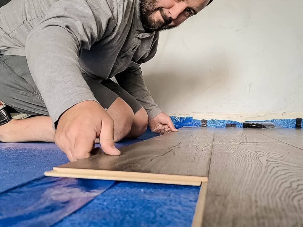 Installation of Laminate Flooring 