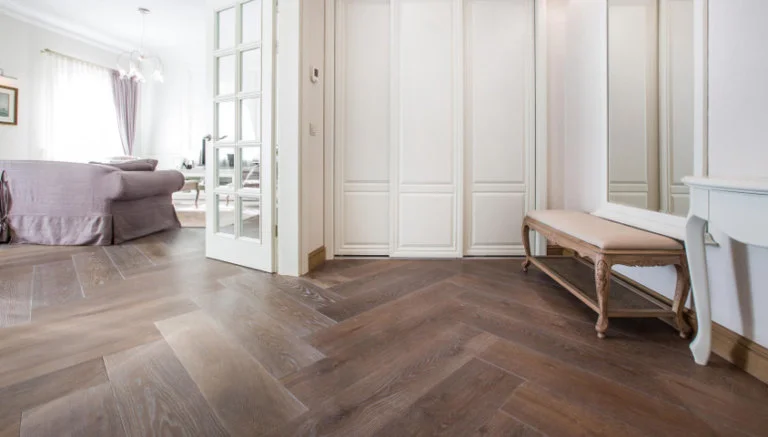 herringbone oak flooring