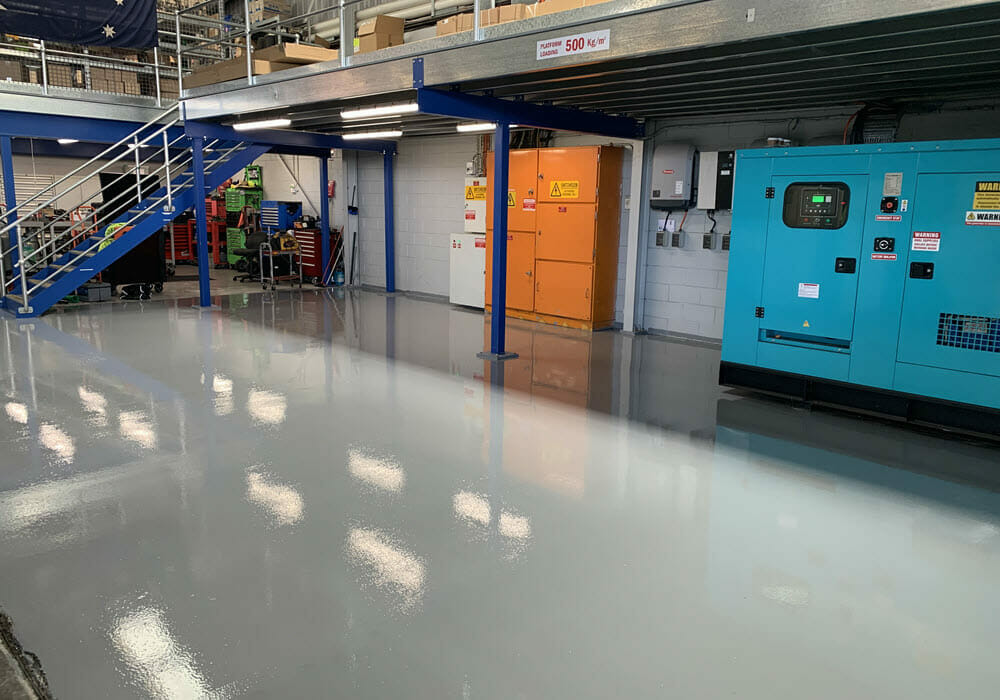 workshop floor coatings landscape