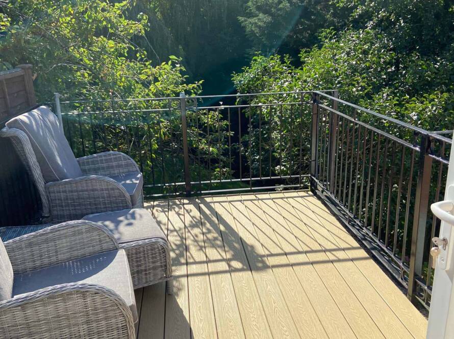 NeoTimber Composite Decking Balcony Pic7
