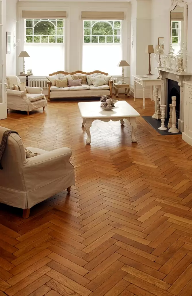 Oak Aged Parquet Woodblocks 5 The Natural Wood Floor Co